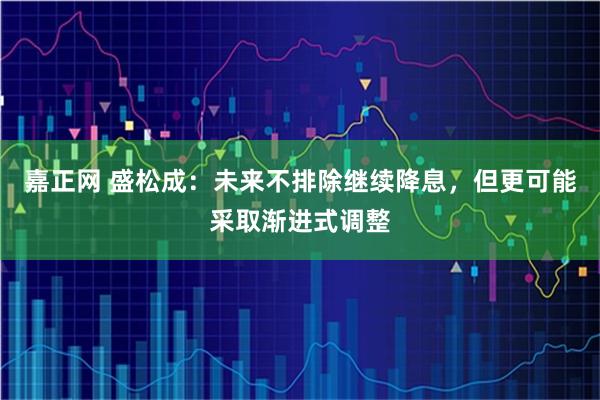 嘉正网 盛松成：未来不排除继续降息，但更可能采取渐进式调整